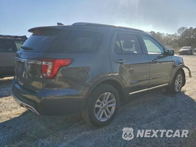 Trzecie zdjęcie samochodu z tyłu: 2017 FORD EXPLORER XLT VIN:1FM5K7D81HGB30330 - miniatura