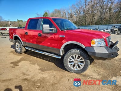 Czwarte zdjęcie samochodu z boku: 2007 FORD F150 SUPERCREW VIN:1FTPW14V47FA09512 - miniatura