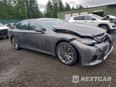 Czwarte zdjęcie samochodu z boku: 2022 LEXUS LS 500 BASE VIN:JTHD51FF1N5015958 - miniatura