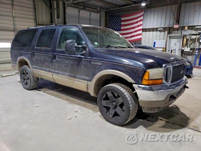Czwarte zdjęcie samochodu z boku: 2001 FORD EXCURSION LIMITED VIN:1FMNU43S51EA01031 - miniatura