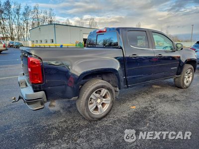 Trzecie zdjęcie samochodu z tyłu: 2016 CHEVROLET COLORADO LT VIN:1GCGSCE32G1212450 - miniatura
