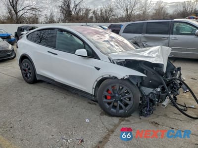 Czwarte zdjęcie samochodu z boku: 2024 TESLA MODEL X VIN:7SAXCBE62RF438633 - miniatura