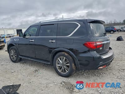 Drugie zdjęcie samochodu z przodu: 2018 INFINITI QX80 BASE VIN:JN8AZ2NE0J9190569 - miniatura