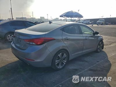Trzecie zdjęcie samochodu z tyłu: 2014 HYUNDAI ELANTRA SE VIN:KMHDH4AH5EU168301 - miniatura