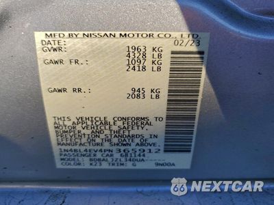 Zdjęcie 12 z 13 samochodu: 2023 NISSAN ALTIMA SL VIN:1N4BL4EV4PN365912 - miniatura