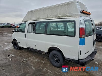 Drugie zdjęcie samochodu z przodu: 2001 CHEVROLET EXPRESS G2500 VIN:1GCGG25R911240480 - miniatura