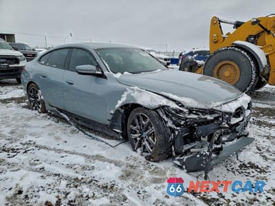 Czwarte zdjęcie samochodu z boku: 2024 BMW I4 XDRIVE 40 VIN:WBY83FB03RFS88261 - miniatura