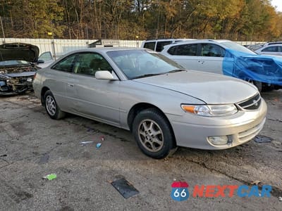 Czwarte zdjęcie samochodu z boku: 2000 TOYOTA CAMRY SOLARA VIN:2T1CG22P4YC388012 - miniatura