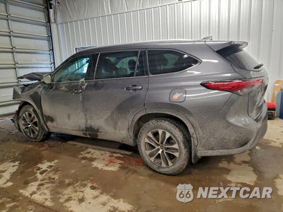 Drugie zdjęcie samochodu z przodu: 2022 TOYOTA HIGHLANDER XLE VIN:5TDHZRBH3NS231723 - miniatura