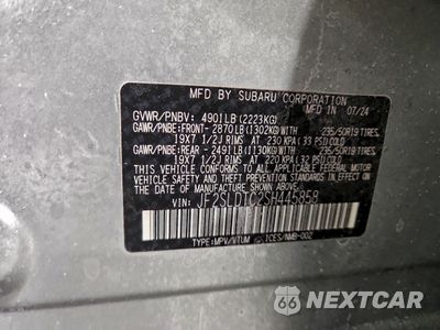 Zdjęcie 13 z 14 samochodu: 2025 SUBARU FORESTER TOURING VIN:JF2SLDTC2SH445858 - miniatura