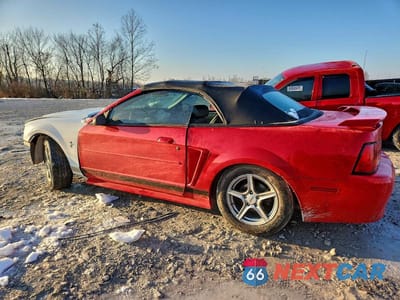 Drugie zdjęcie samochodu z przodu: 2002 FORD MUSTANG VIN:1FAFP44432F216148 - miniatura