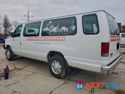 Drugie zdjęcie samochodu z przodu: 2008 FORD ECONOLINE E350 SUPER DUTY WAGON VIN:1FBSS31L48DA95104 - miniatura