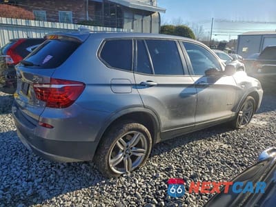 Trzecie zdjęcie samochodu z tyłu: 2014 BMW X3 XDRIVE28I VIN:5UXWX9C5XE0D42436 - miniatura