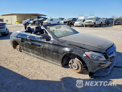 Czwarte zdjęcie samochodu z boku: 2017 MERCEDES-BENZ C 300 4MATIC VIN:WDDWK4KB7HF436966 - miniatura