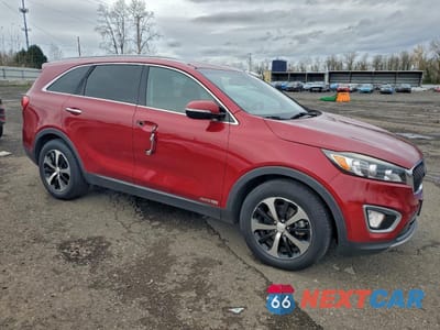 Czwarte zdjęcie samochodu z boku: 2016 KIA SORENTO EX VIN:5XYPHDA52GG110156 - miniatura