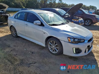 Czwarte zdjęcie samochodu z boku: 2016 MITSUBISHI LANCER ES VIN:JA32U2FUXGU007381 - miniatura