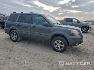 Czwarte zdjęcie samochodu z boku: 2007 HONDA PILOT EXL VIN:2HKYF18587H540796 - miniatura
