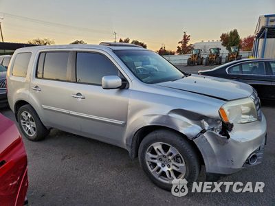 Czwarte zdjęcie samochodu z boku: 2013 HONDA PILOT EXL VIN:5FNYF4H57DB055514 - miniatura