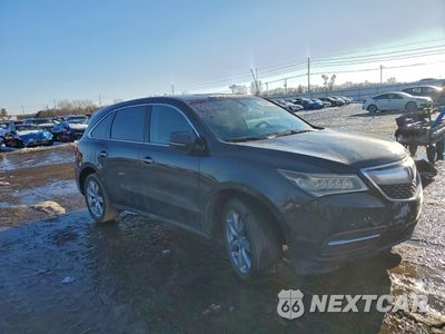 Czwarte zdjęcie samochodu z boku: 2015 ACURA MDX VIN:5FRYD3H23FB004678 - miniatura