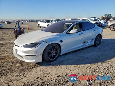 2022 TESLA MODEL S 5YJSA1E64NF496616 - główne zdjęcie licytacji z USA - miniatura