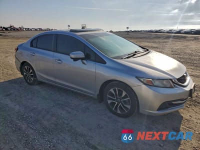 Czwarte zdjęcie samochodu z boku: 2015 HONDA CIVIC EX VIN:19XFB2F88FE108833 - miniatura