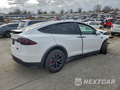 Trzecie zdjęcie samochodu z tyłu: 2024 TESLA MODEL X VIN:7SAXCBE62RF438633 - miniatura