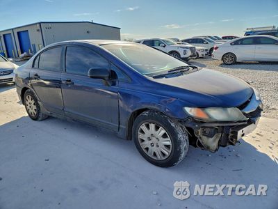 Czwarte zdjęcie samochodu z boku: 2010 HONDA CIVIC VP VIN:19XFA1F37AE081439 - miniatura