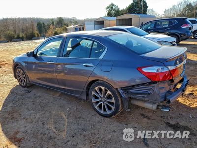 Drugie zdjęcie samochodu z przodu: 2014 HONDA ACCORD SPORT VIN:1HGCR2F51EA105845 - miniatura