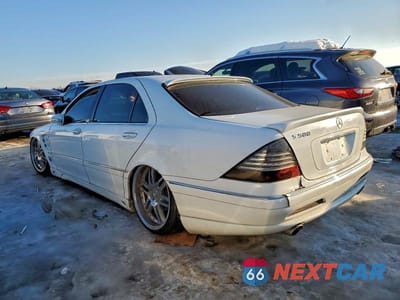 Drugie zdjęcie samochodu z przodu: 2000 MERCEDES-BENZ S 500 VIN:WDBNG75J9YA047771 - miniatura