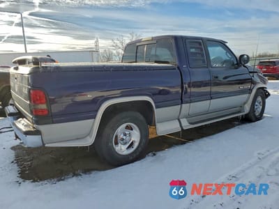 Trzecie zdjęcie samochodu z tyłu: 1998 DODGE RAM 1500 VIN:3B7HF13Y1WG118037 - miniatura