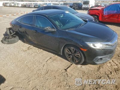 Czwarte zdjęcie samochodu z boku: 2017 HONDA CIVIC EXL VIN:19XFC1F73HE002663 - miniatura