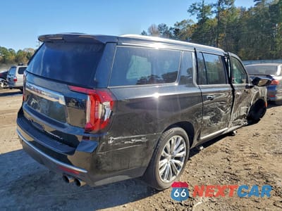 Trzecie zdjęcie samochodu z tyłu: 2022 GMC YUKON XL DENALI VIN:1GKS2JKL4NR260960 - miniatura