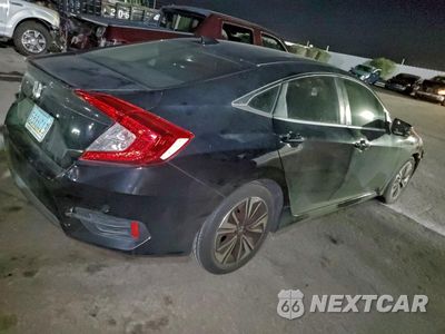 Trzecie zdjęcie samochodu z tyłu: 2017 HONDA CIVIC EX VIN:19XFC1F46HE025747 - miniatura