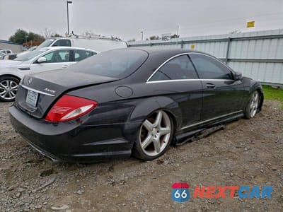 Trzecie zdjęcie samochodu z tyłu: 2010 MERCEDES-BENZ CL 550 4MATIC VIN:WDDEJ8GB2AA025346 - miniatura