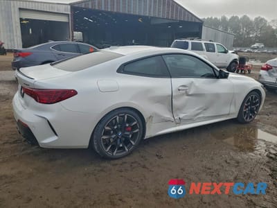 Trzecie zdjęcie samochodu z tyłu: 2025 BMW 430I VIN:WBA43DA03SCT44869 - miniatura