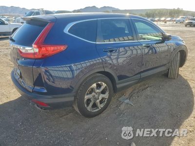 Trzecie zdjęcie samochodu z tyłu: 2019 HONDA CR-V EX VIN:5J6RW1H58KA037977 - miniatura