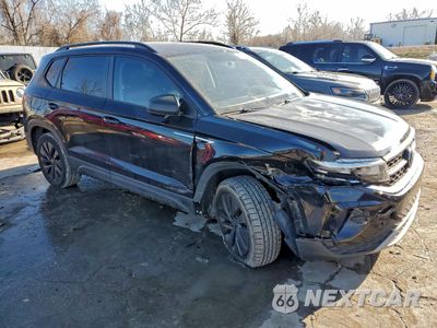 Czwarte zdjęcie samochodu z boku: 2022 VOLKSWAGEN TAOS S VIN:3VVCX7B28NM036248 - miniatura