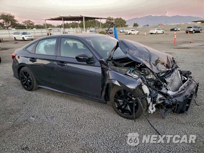 Czwarte zdjęcie samochodu z boku: 2026 HONDA CIVIC SPORT VIN:2HGFE2F5XTH504230 - miniatura