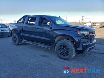 Czwarte zdjęcie samochodu z boku: 2022 CHEVROLET SILVERADO LTD K1500 LT TRAIL BOSS VIN:3GCPYFED2NG122898 - miniatura
