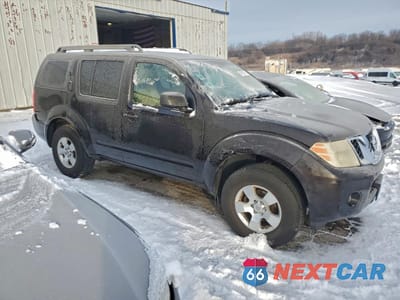 Czwarte zdjęcie samochodu z boku: 2011 NISSAN PATHFINDER S VIN:5N1AR1NB8BC615418 - miniatura