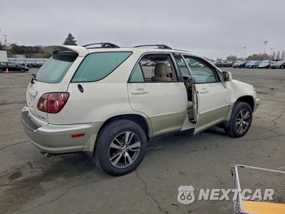 Trzecie zdjęcie samochodu z tyłu: 2000 LEXUS RX 300 VIN:JT6GF10U9Y0070525 - miniatura