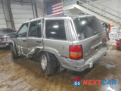 Drugie zdjęcie samochodu z przodu: 1998 JEEP GRAND CHEROKEE LAREDO VIN:1J4GZ58S1WC237685 - miniatura