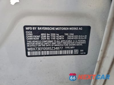 Zdjęcie 12 z 13 samochodu: 2024 BMW X1 XDRIVE28I VIN:WBX73EF08R5Z63466 - miniatura