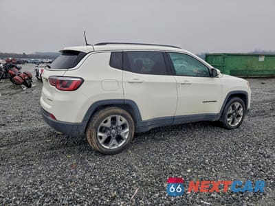 Trzecie zdjęcie samochodu z tyłu: 2019 JEEP COMPASS LIMITED VIN:3C4NJCCBXKT670789 - miniatura