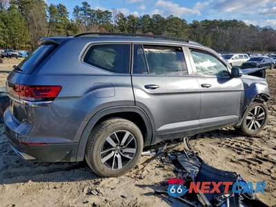 Trzecie zdjęcie samochodu z tyłu: 2022 VOLKSWAGEN ATLAS SE VIN:1V2LP2CA8NC550785 - miniatura