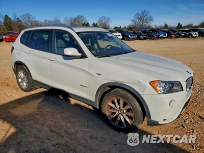 Czwarte zdjęcie samochodu z boku: 2013 BMW X3 XDRIVE28I VIN:5UXWX9C59D0A18697 - miniatura