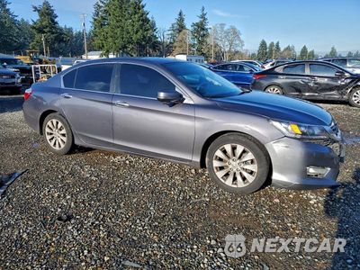 Czwarte zdjęcie samochodu z boku: 2014 HONDA ACCORD EX VIN:1HGCR2F76EA305945 - miniatura