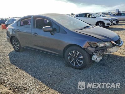 Czwarte zdjęcie samochodu z boku: 2015 HONDA CIVIC LX VIN:19XFB2F52FE246387 - miniatura