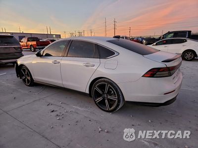 Drugie zdjęcie samochodu z przodu: 2023 HONDA ACCORD HYBRID SPORT VIN:1HGCY2F5XPA038927 - miniatura