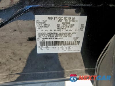 Zdjęcie 13 z 13 samochodu: 2024 FORD EDGE SEL VIN:2FMPK4J91RBA93812 - miniatura
